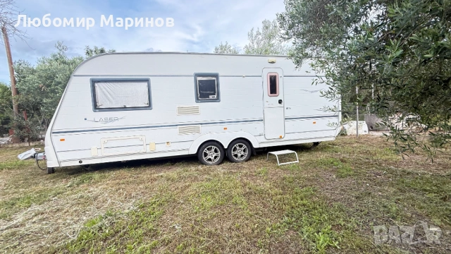 Продавам Голяма каравана с климатик в Гърция