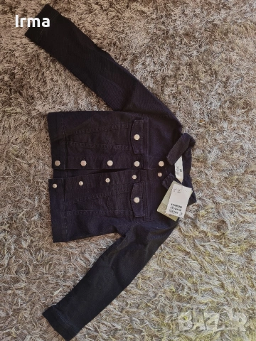 Дънково яке 116 размер, ново