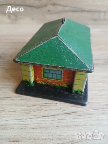 Стара руска ламаринена играчка гараж., снимка 5 - Колекции - 55571125