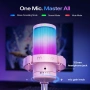 Микрофон MAONO GamerWave DGM20S Pink с рамо RGB, снимка 3