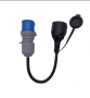 Кабел адаптер CEE към Schuko Шуко IP44 230V 16A за кемпер, каравана и къмпинг, снимка 3