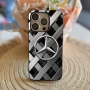 Силиконов Калъф за iPhone с лого Mercedes, снимка 4