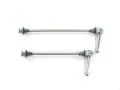 Titanium QR 5x100 & 5x130-135 Silver ултралеки автомати за бързо освобождаване, комплект, снимка 1