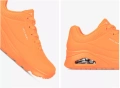 Дамски обувки SKECHERS Uno Night Shades ORANGE with air-cooled memory foam НОВИ, снимка 2