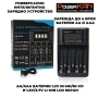 Бързо интелигентно зарядно за батерии 18650 16340 14500 26650 3.7V Li-ion AA AAA 1.2V Ni-MH USB C, снимка 4