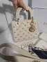 Lady Dior Butterfly Studs Дамска Чанта От Агнешка Кожа Код Brand Luxury Fashion21, снимка 1