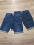 Дънкови къси панталони - бермуди код 80, снимка 3