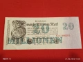 Две райхбанкноти 20 милиона марки 1923г. / 100 милиона марки 1923г. Германия редки за КОЛЕКЦИЯ 18893, снимка 2