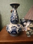 Delft великолепна порцеланова ваза , снимка 1