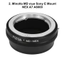 Адаптер за обектив Sony E Mount Canon Nikon M42 FD MD Micro 4/3 EOS M FOTGA, снимка 2