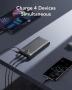 VEGER V3008 Power Bank 30000mAh – външна батерия с LED дисплей, 20W PD и QC 3.0 fast charge, снимка 5