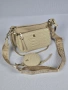Нова дамска чанта Steve Madden Burgent Bone Croc с портмоне, снимка 1