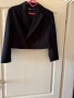 Черно късо елегантно класическо сако блейзер Zara zara Зара отлично състояния , снимка 4