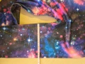 Еластичен клин с космически десен / Галактика (Galaxy print), снимка 4