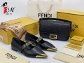 Fendi Нови Дамски Елегантни Обувки Различни Цветове , снимка 3