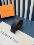 колани от естествена кожа в кутия Louis Vuitton 4см, снимка 9