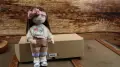 Текстилна кукла с височина 28 см, снимка 8