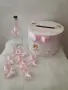 Комплект за рожден ден 🌸 Кутия за пари 🌸 Украса За бутилки , снимка 1