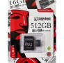 SD карта памет Kingston 512GB плюс SD адаптер, снимка 7