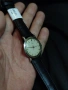 Мъжки ЧАСОВНИК OMEGA 18K-0.750 Бяло Злато 33мм със Коронката Работи Перфектно , снимка 2