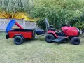 Трактор косачка MTD с ремарке, снимка 4
