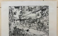 стари къщи графика 2007г, снимка 2