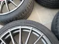 Джанти OZ 18" 5x112 с гуми KUMHO 225/40/18 VW SEAT SKODA AUDI MERCEDES BMW, снимка 8