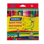 6786 Цветни моливи DINEL, 24 цвята, снимка 1