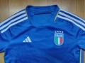 Italy / Adidas - детска футболна тениска на Италия , снимка 2