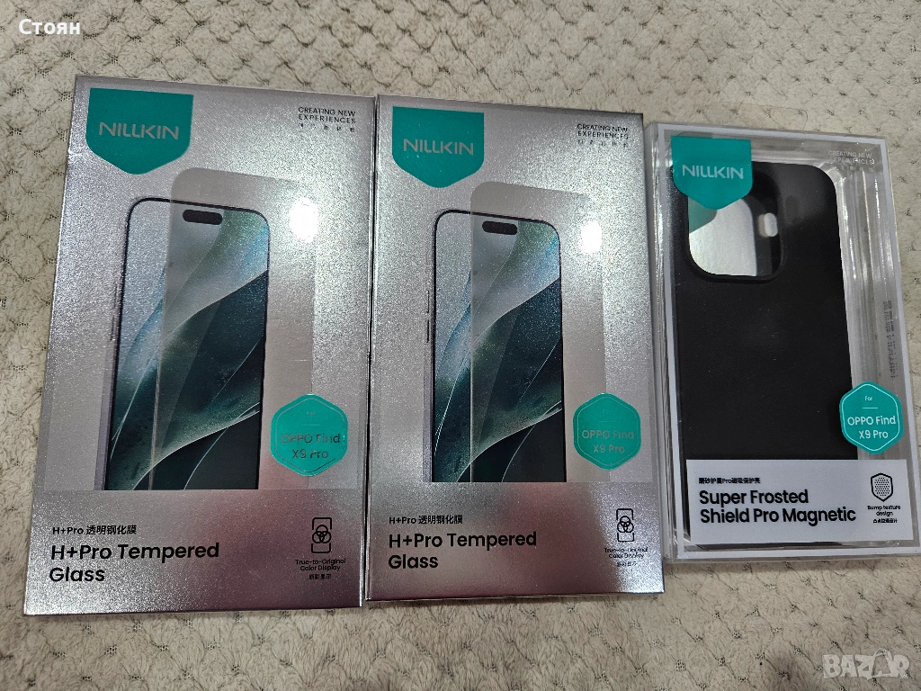 Nillkin кейс и протектори за Oppo Find X9 Pro, снимка 1
