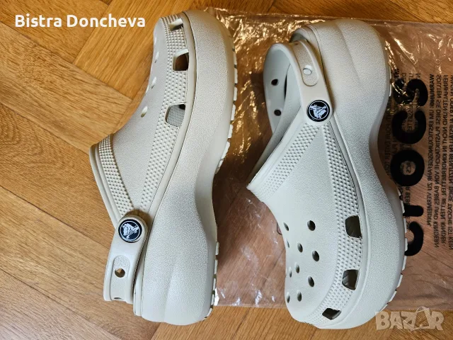 Дамски сандали / чехли Crocs, нови, р-р 37, снимка 4 - Сандали - 55431914