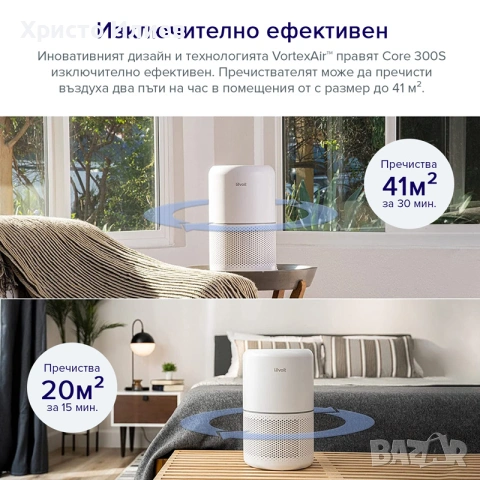 Пречиствател за въздух Levoit Core 300S, снимка 5 - Овлажнители и пречистватели за въздух - 55186917