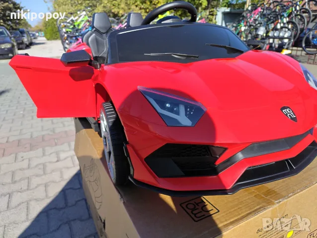 LAMBO Акумулаторна кола CHIARA червен, снимка 8 - Детски велосипеди, триколки и коли - 55440077