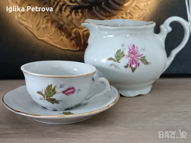 Сервиз Барок -13 части, снимка 12 - Сервизи - 54582988