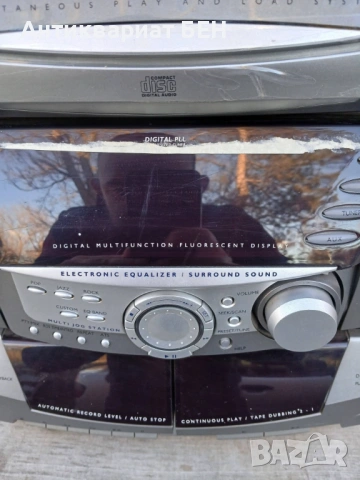 THOMSON система – 5 CD changer + AUX + оригинални колони., снимка 7 - Аудиосистеми - 54152336