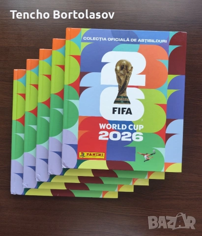 Panini FIFA World Cup 2026 – Албум с твърди корици (Hardcover)