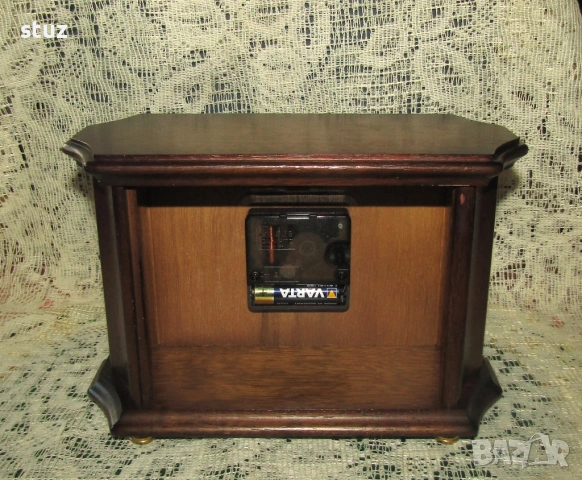 Немски настолен часовник Ankra, снимка 7 - Антикварни и старинни предмети - 54345831