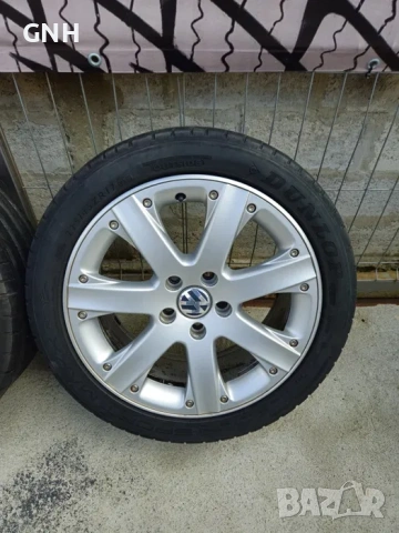 Джанти Bbs 17 цола, 5х112 , 7.5j , et47 , 225/45/17 , Vw , Audi Seat, снимка 5 - Гуми и джанти - 54576259