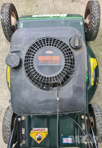Бензинова косачка мулчираща двигател Briggs stratton , снимка 2 - Градинска техника - 55212842