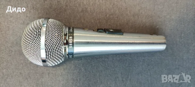 Shure 588SB ретро динамичен микрофон, снимка 4 - Микрофони - 55450291