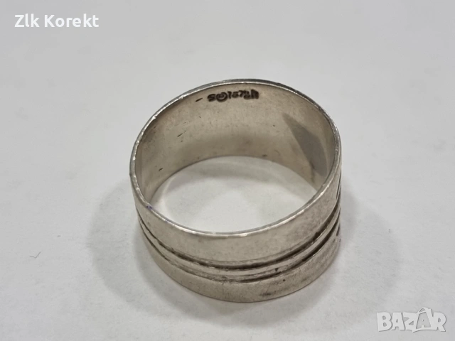 Мъжки сребърен пръстен от серията на Nikol@s., снимка 3 - Пръстени - 54428535
