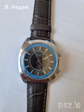 POLJOT Alarm; Полет звънец, кал 2612.1, СССР, т. зелен ЦБ!, снимка 4 - Мъжки - 55527469