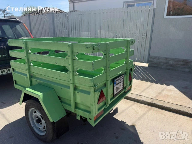 тутраканско Ремарке 110/160 см цена 1000 евро с нови голям и малък талон ,  преглед а 2г минат на 27