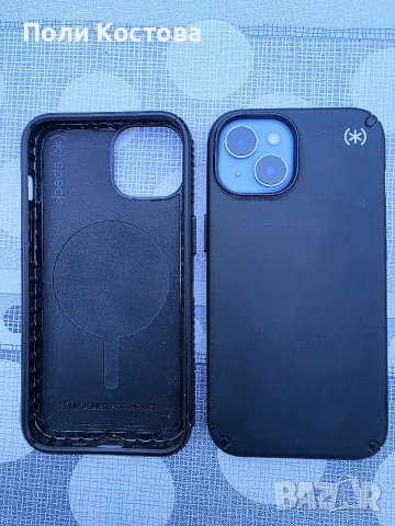 Продавам iPhone 14 с два калъфа SPECK MAG SAFE, снимка 11 - Apple iPhone - 54922043
