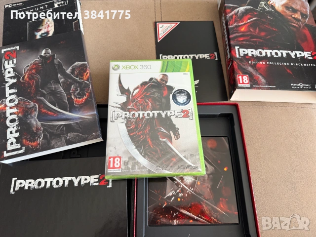 Manhunt PC, Prototype 2 Collector, Steelbooks и комплект игри, снимка 4 - Игри за Xbox - 55034929