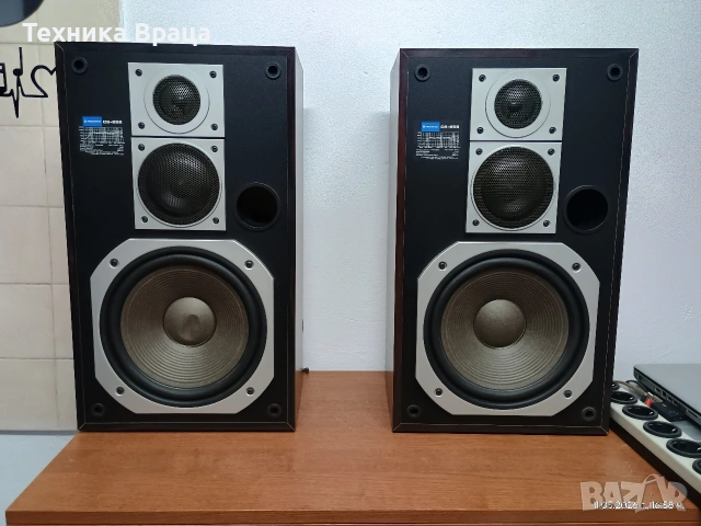 Pioneer CS-656. 3-лентови тонколони с чудесен балансиран звук. Изпращам видео. 