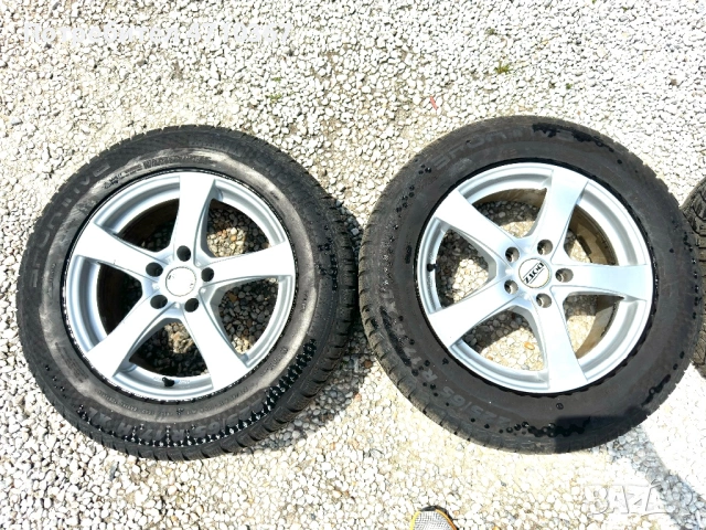Джанти 17 от Honda CRV 5x114.3 с гуми 225/65, снимка 2 - Гуми и джанти - 54637815