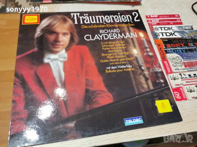 RICHARD CLAYDERMAN MADE IN GERMANY 0805261916L1, снимка 4 - Грамофонни плочи - 54477681