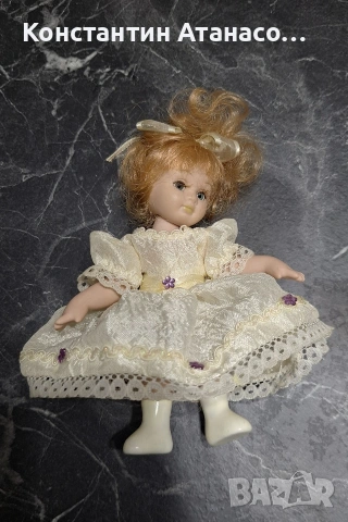 Vintage порцеланова кукличка, снимка 6 - Колекции - 54764562