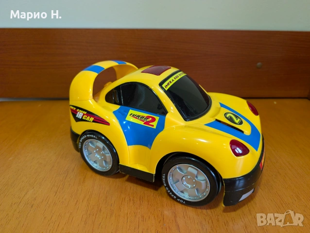 Детска количка с дистанционно, RC car, IR, много добро състояние, звукови ефекти, снимка 2 - Коли, камиони, мотори, писти - 55095134